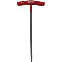 Individual Hex Keys - Metric, Ball End, 6 mm x 10.5" L, T Handle NRZ Safety Inc.