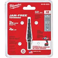 Foret &eacute;tag&eacute; no 2, 3/16" - 1/2", Incr&eacute;ments de 1/16", Acier rapide NRZ Safety Inc.