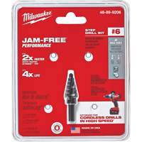 Foret &eacute;tag&eacute; no 6, 3/8" - 1/2", Incr&eacute;ments de 1/16", Acier rapide NRZ Safety Inc.