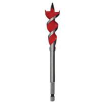Speed Feed Wood Bit, 1", 6-1/2" Length, 1/4" Hex Shank NRZ Safety Inc.