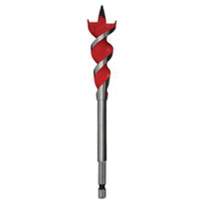 Speed Feed Wood Bit, 1-1/4", 6-1/2" Length, 1/4" Hex Shank NRZ Safety Inc.
