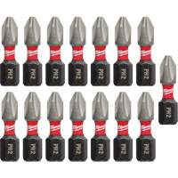 Forets &agrave; chocs Shockwave, Phillips, #2, Prise 1/4" NRZ Safety Inc.