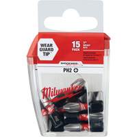 Forets &agrave; chocs Shockwave, Phillips, #2, Prise 1/4" NRZ Safety Inc.
