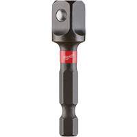 Adaptateurs de douilles &agrave; chocs Shockwave, 1/4" Prise, Dimension m&acirc;le 3/8", Sph&eacute;rique, 1-7/8" lo NRZ Safety Inc.