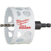 Hole Dozer Hole Saw with Arbor, 3", 1-5/8" Depth of Cut, Bi-Metal NRZ Safety Inc.