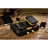 Borne de recharge Max pour chantier, 12 V/20 V, Lithium-ion NRZ Safety Inc.