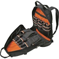 Organiseur de sac &agrave; dos d'&eacute;lectricien Tradesman Pro, 14" lo x 7" la, Noir, Balistique NRZ Safety Inc.