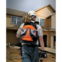 Organiseur de sac &agrave; dos d'&eacute;lectricien Tradesman Pro, 14" lo x 7" la, Noir, Balistique NRZ Safety Inc.