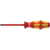160 iS VDE Insulated Square point screwdriver, #2 Tip, Round, 12" L, Plastic Handle NRZ Safety Inc.