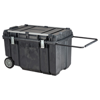 TOUGH CHEST Mobile Storage, 38-29/32" x 23-3/32" x 24-5/16", Black NRZ Safety Inc.