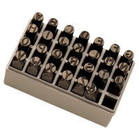 Letter Hand Stamp Set, 27 Pieces NRZ Safety Inc.