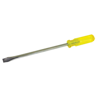 Slotted Screwdriver, 1/2", 14-1/2" L, Plastic Handle NRZ Safety Inc.
