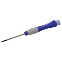 Slotted Screwdriver, 5/32" Tip, Round, 6-1/2" L, Plastic Handle NRZ Safety Inc.