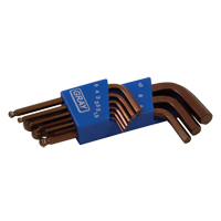 Short Ball End Hex Key Set, 9 Pcs., Metric NRZ Safety Inc.