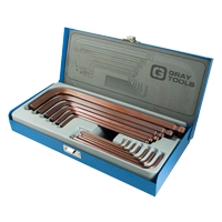 Long Arm Ball Hex Key Set, 13 Pcs., Metric NRZ Safety Inc.