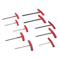 T-handle Hex Key Set, 10 Pcs., Imperial NRZ Safety Inc.
