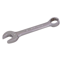 Cl&eacute; mixte courte, 12 pans, 1/4", Fini Chrome NRZ Safety Inc.