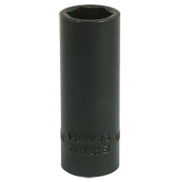 Socket, Impact, 1/2", 3/8" Drive, 6 Points, Deep NRZ Safety Inc.