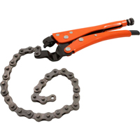 Locking Chain Clamp Pliers, 10" Length, Omnium Grip NRZ Safety Inc.