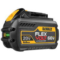 FlexVolt Battery, Lithium-Ion, 60 V, 6 A NRZ Safety Inc.