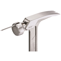 Milled Face Framing Hammer, 22 oz., Solid Steel Handle, 15" L NRZ Safety Inc.