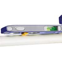 250 Series Heavy-Duty Torpedo Level, 9" L, Aluminum, 4 Vials, Magnetic NRZ Safety Inc.