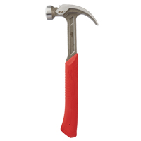 Curved Claw Smooth-Face Hammer, 20 oz., Solid Steel Handle, 14" L NRZ Safety Inc.