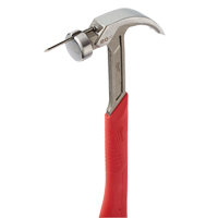 Curved Claw Smooth-Face Hammer, 20 oz., Solid Steel Handle, 14" L NRZ Safety Inc.