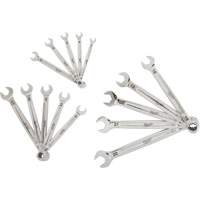 Wrench Set, Combination, 15 Pieces, Metric NRZ Safety Inc.