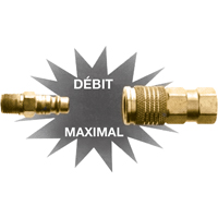 Abouts interchangeables Ultraflo, 1/4" NRZ Safety Inc.