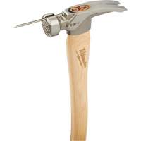Milled Face Framing Hammer, 19 oz., Wood Handle, 16" L NRZ Safety Inc.