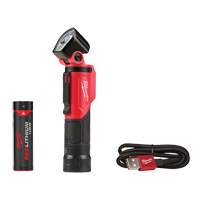 USB Pivoting Flashlight, LED, 500 Lumens, Rechargeable Batteries NRZ Safety Inc.