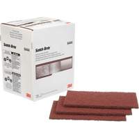 Scotch-Brite Extra-Duty Hand Pad, Aluminum Oxide, 9" x 6", Fine Grit NRZ Safety Inc.