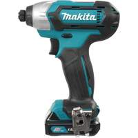 CXT Impact Driver Kit, 1/4", 970 in-lbs Max. Torque, 12 V, Lithium-Ion NRZ Safety Inc.