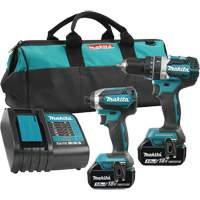 LXT&reg; 2-Tool Brushless Motor Combo Kit, Lithium-Ion, 18 V NRZ Safety Inc.