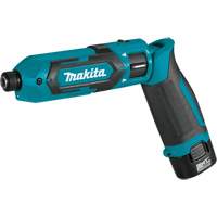 Impact Driver Kit, 1/4", 220 in-lbs Max. Torque, 7.2 V, Lithium-Ion NRZ Safety Inc.