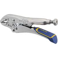 Fast Release Locking Pliers with Wire Cutter, 5" Length, Curved Jaw NRZ Safety Inc.