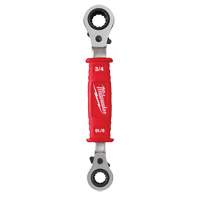Lineman's 4-in-1 Insulated Ratcheting Box Wrench NRZ Safety Inc.