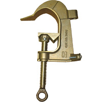Bronze C-Head Ground Clamp, 2-7/8" (73 mm) Capacity NRZ Safety Inc.