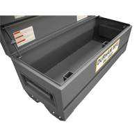 Boîte de rangement pour le chantier, 60" x 24" x 22-3/4", Acier, Gris NRZ Safety Inc.