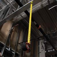 Magnetic Double-Hook Tape Measure, 25', Imperial Graduations NRZ Safety Inc.