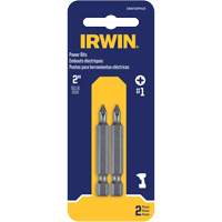 Embouts pour outils &eacute;lectriques, Phillips, Embout #1, Prise 1/4", Longueur 1-15/16" NRZ Safety Inc.