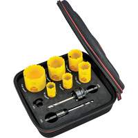 Deep Cut Hole Saw Kit, 9 Pieces NRZ Safety Inc.