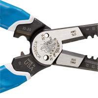 Klein-Kurve&reg; Heavy-Duty Wire Stripper, Cutter & Crimper Multi-Tool, 8-1/4" L, 8 - 20 AWG NRZ Safety Inc.