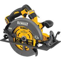 Scie circulaire sans balai Flexvolt Max avec frein &eacute;lectrique (outil seulement), 7-1/4", 60 V NRZ Safety Inc.