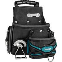 Pochette tout usage pour couvreur TH3, Porte-outil multiple, Cuir/Polyester/Polypropyl&egrave;ne, 2 Poches NRZ Safety Inc.
