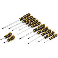 Phillips&reg;/Slotted Dual Material Screwdriver Set, 12 Pcs. NRZ Safety Inc.