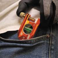 ACCU-BEND Level, 2.5" L, Aluminum, 1, Non-Magnetic NRZ Safety Inc.