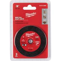 Meule de tronçonnage des m&eacute;taux, 3" x 0,04", Arbre 3/8" NRZ Safety Inc.