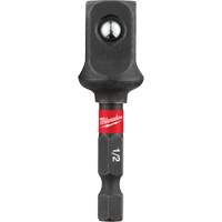 Adaptateur de douille &agrave; chocs Shockwave, 1/4" Prise, Dimension m&acirc;le 1/2", Sph&eacute;rique, 2" lo NRZ Safety Inc.